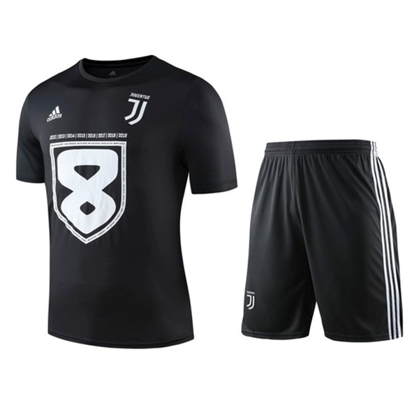 Entrenamiento Juventus Conjunto Completo 2019-2020 Negro Blanco